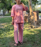 ست تیشرت شلوار گلکسی دو نایک